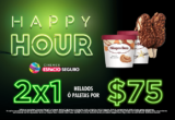 2×1 en smoothies, helados y paletas en la Happy Hour de Cinemex