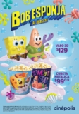 Cinépolis combos Bob Esponja al Rescate con vaso y cubeta metálica desde $99