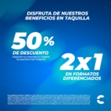 Semana del Socio Club Cinépolis: 2×1 en entradas, 2×1 en palomitas, descuentos y más