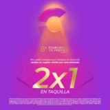 Cinépolis Temporada de Premios 2023: Recibe cupón 2×1 en boletos con cualquier compra en dulcería