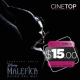 Promoción Cinetop: Boletos para Maléfica Dueña del Mal a sólo $15 pesos en todas las funciones