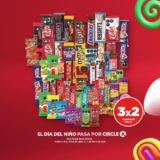 Promoción Circle K Día del Niño y Día de las Madres: 3×2 en dulces hasta el 11 de mayo