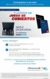 Promo Citi Banamex juego de cubiertos Gratis al abrir una cuenta