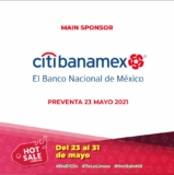 Preventa Hot Sale 2021 con Citi Banamex: 100% de bonificación el domingo 23 de mayo para los primeros 200
