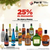 25% de descuento en vinos y licores en City Club