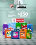 Promo City Club: $250 de descuento en limpieza para el hogar con cupón