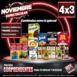 En City Club 4×3 en cereales, frijoles y más