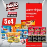 En City Club 5×4 en atunes y frijoles envasados