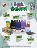 Folleto Back to School City Club al 31 de agosto 2026