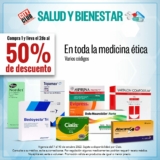 En City Club segundo a mitad de precio en toda la medicina ética este fin de semana