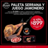 Promoción City Club: Paleta serrana y juego jamonero de $2,299 a $899 al renovar tu membresía