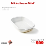 En City Club productos KitchenAid a un súper precio (ejemplo: recipiente para hornear de $949 a $99)