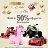 Hasta 50% de descuento en juguetes en City Club
