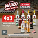 En City Club 4×3 en todos los rones