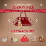 Season Sale Cloe: Hasta 40% de descuento al 31 de julio 2026