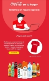 Playera Coca-Cola Gratis al hacer un pedido de $100 o más por WhatsApp