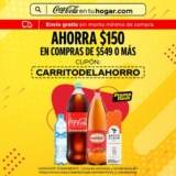Cupón Coca-Cola de $150 de descuento en su tienda en línea