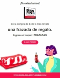 Código Coca-Cola Buen Fin 2020: frazada Gratis en compras de $450 o más