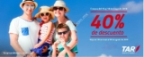 Código Aerolíneas TAR 40% de descuento si compras del 15 al 18 de mayo