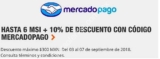 Código Home Depot Mercado Pago de 10% de descuento + 6 meses sin intereses