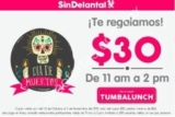 Código Sin Delantal de $30 de descuento por este Día de Muertos