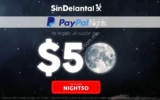 Código SinDelantal de $50 de descuento en cenas pagando con Paypal