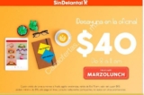 Código SinDelantal de $40 de descuento en desayunos durante marzo