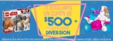 Código Soriana de $500 de descuento en compras de $2,500 o más en tienda en línea