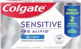 2 pack pasta dental para dientes sensibles Colgate Sensitive Pro Alivio 110 g baja a su menor precio