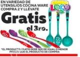 Combo Loco HEB de 3×2 en utensilios de cocina marca Ware