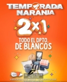 Temporada naranja 2025: 2×1 en el departamento de blancos