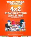 Temporada Naranja 2024: 4×2 en pañales y todo para bebés