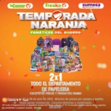 Temporada Naranja 2026: 2×1 en todo el departamento de papelería
