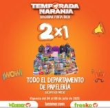 Temporada Naranja 2025: 2×1 en todo el departamento de Papelería