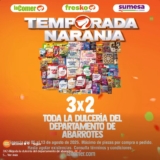 Temporada Naranja 2026: 3×2 en toda la dulcería de abarrotes