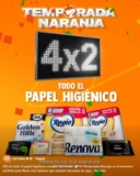 Temporada Naranja 2026 La Comer: 4×2 en todo el Papel higiénico