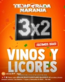 Temporada Naranja 2026: 3×2 en Vinos y Licores al 23 de julio