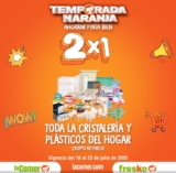 Temporada Naranja 2025: 2×1 en cristalería y plásticos para el hogar