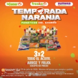 Temporada Naranja 2026: 3×2 en todo el aceite, arroz y frijol