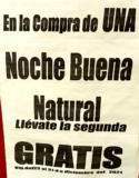 2×1 en flor de Nochebuena en tiendas La Comer y Fresko participantes