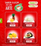 Miércoles de Plaza 1 de abril: frutas y verduras en la Comer y Fresko