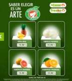 Miércoles de Plaza 8 de abril: frutas y verduras en la Comer y Fresko