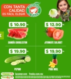 Miércoles de Plaza 8 de julio: frutas y verduras en la Comer y Fresko