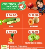 Miércoles de Plaza 13 de mayo: frutas y verduras en la Comer y Fresko