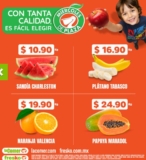 Miércoles de Plaza 15 de abril: frutas y verduras en la Comer y Fresko