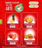 Miércoles de Plaza 18 de marzo: frutas y verduras en la Comer y Fresko