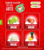 Miércoles de Plaza 21 de enero: frutas y verduras en la Comer y Fresko
