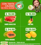 Miércoles de Plaza 22 de abril: frutas y verduras en la Comer y Fresko