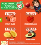 Miércoles de Plaza 26 de agosto: frutas y verduras en la Comer y Fresko