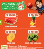 Miércoles de Plaza 29 de abril: frutas y verduras en la Comer y Fresko